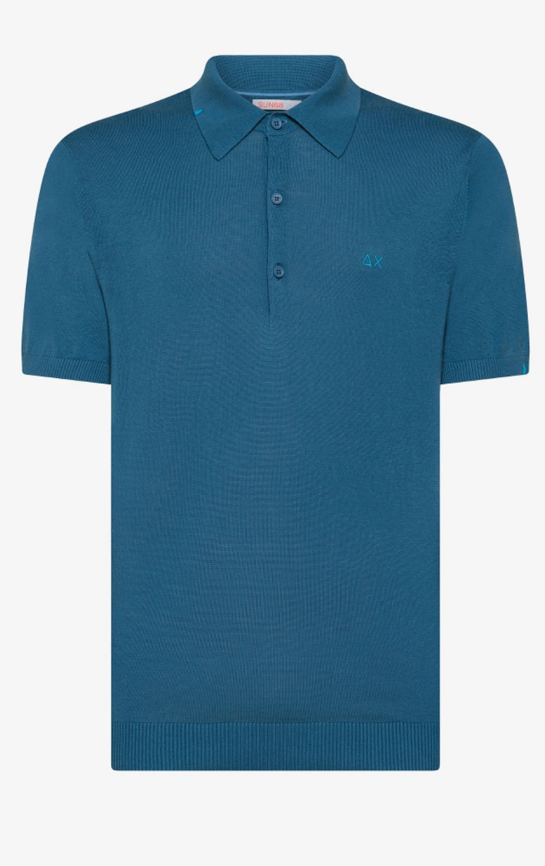 Polo mezza manica in filo di cotone