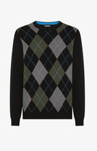 Carica l&#39;immagine nel visualizzatore di Gallery, Maglia in lana e cashmere con rombi
