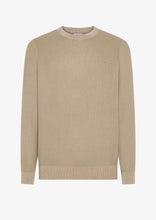 Carica l'immagine nel visualizzatore di Gallery, Maglia girocollo con trema "punto riso"
