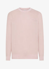 Carica l'immagine nel visualizzatore di Gallery, Maglia girocollo con trema "punto riso"
