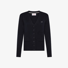 Carica l&#39;immagine nel visualizzatore di Gallery, Cardigan in filato di lana e cashmere
