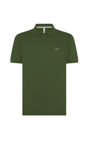 Polo mezza manica tinta unita