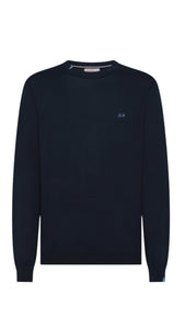 Maglia girocollo in cotone