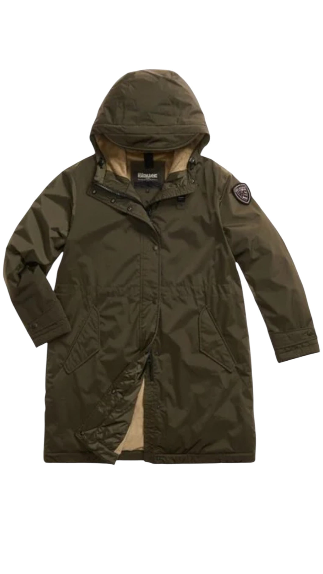 Parka con interno in pelliccia