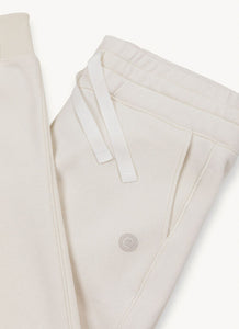 Pantaloni in felpa con logo glitter